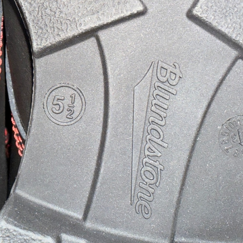 NEW Blundstone Lace-Up Boots Womens AU 5.5/ US 8.5 Black Leather Contrast Stitch - Picture 9 of 14